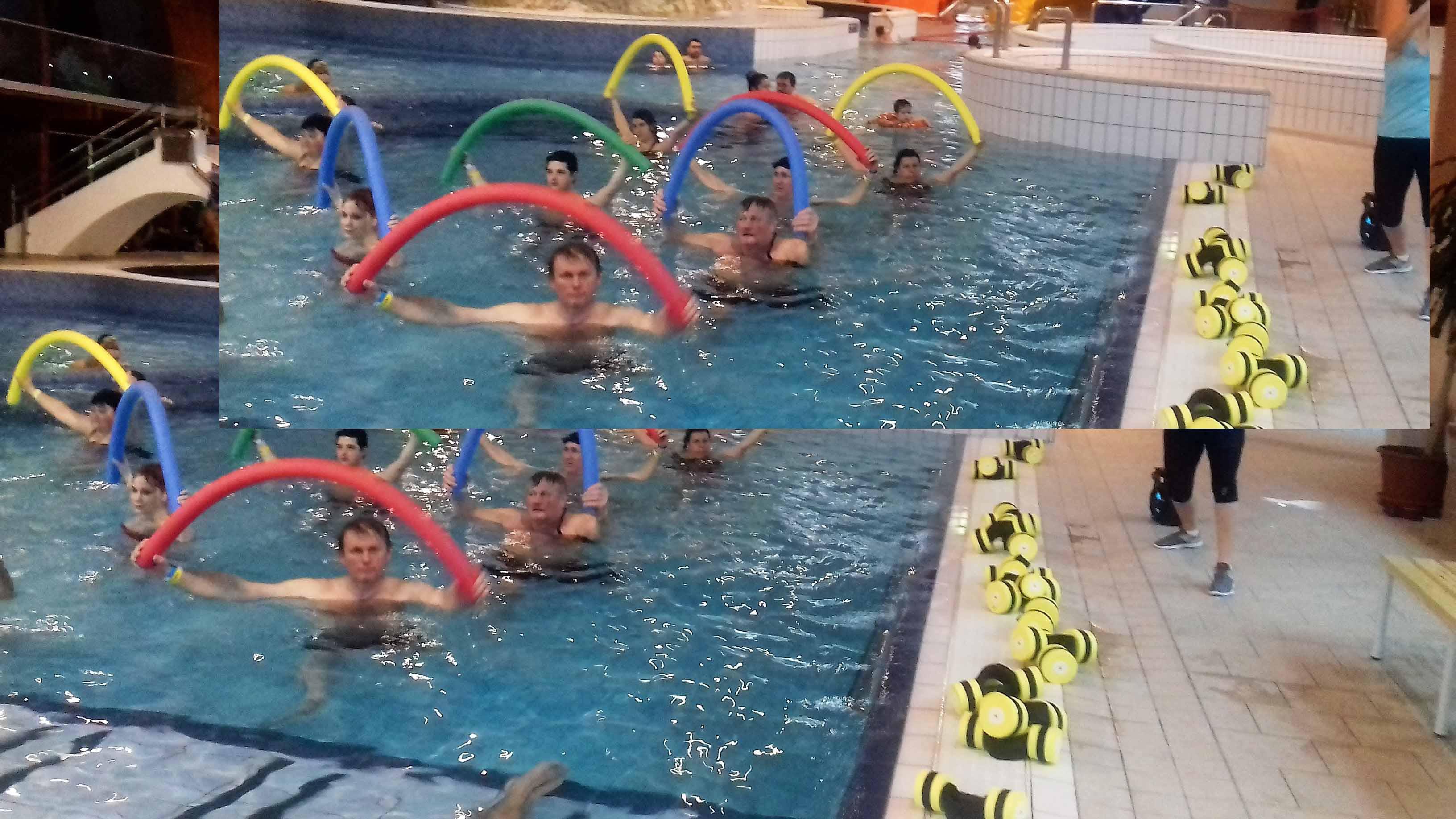 Aquafitness - vízitorna